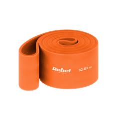 shumee Latexová guma na cvičenie - Power Band PL-7, oranžová 32-82 kg REBEL ACTIVE