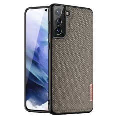 Dux Ducis KRYT PUZDRA DUX DUCIS FINO POTIAHNUTÝ NYLONOVÝM MATERIÁLOM PRE SAMSUNG GALAXY S21+ 5G (S21 PLUS 5G) ZELENÝ