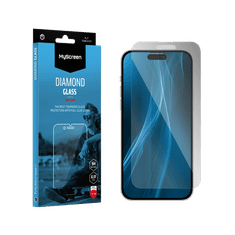 shumee MyScreen DIAMOND GLASS LITE edge FULL GLUE čierne ochranné sklo Apple iPhone 15 6,1"