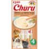 Inaba Churu cat snack kura s príchuťou lososa 4x 14g