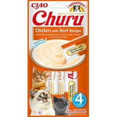 Inaba Churu cat snack kura & hovädzie 4x 14g