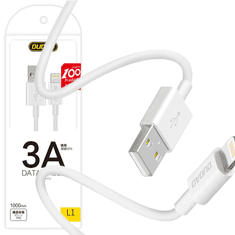 DUDAO DUDAO KÁBEL USB / MICRO USB 3A 1M BIELY (L1M BIELY)