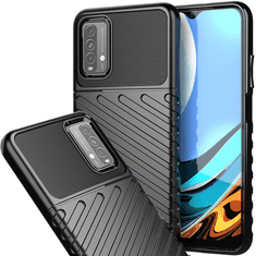 HURTEL THUNDER CASE FLEXIBILNÝ PANCIEROVÝ KRYT PRE XIAOMI POCO M3 / XIAOMI REDMI 9T ČIERNY