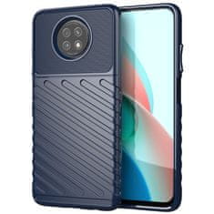 HURTEL FLEXIBILNÉ PANCIEROVÉ PUZDRO THUNDER CASE PRE XIAOMI REDMI NOTE 9T 5G MODRÉ