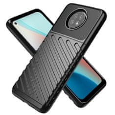 HURTEL FLEXIBILNÉ PANCIEROVÉ PUZDRO THUNDER CASE PRE XIAOMI REDMI NOTE 9T 5G MODRÉ