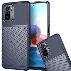 HURTEL THUNDER CASE FLEXIBILNÝ PANCIEROVÝ KRYT PRE XIAOMI REDMI NOTE 10 / REDMI NOTE 10S MODRÝ