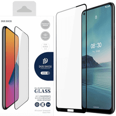 Dux Ducis DUX DUCIS 10D TEMPERED GLASS ODOLNÉ TVRDENÉ SKLO 9H NA CELÚ OBRAZOVKU S RÁMOM PRE NOKIA 3.4 BLACK (VHODNÉ PRE PUZDRO)