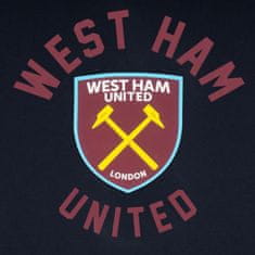 FAN SHOP SLOVAKIA Detská mikina West Ham United FC, modrá, klokanie vrecko | 10-11r