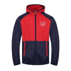 FAN SHOP SLOVAKIA Detská bunda Arsenal FC, modro-červená, kapucňa, zips | 10-11r