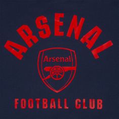 FAN SHOP SLOVAKIA Detská mikina Arsenal FC, tmavo modrá, kapucňa, klokanie vrecko | 12-13r