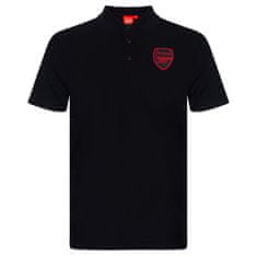 FAN SHOP SLOVAKIA Polo tričko Arsenal FC, čierne | L