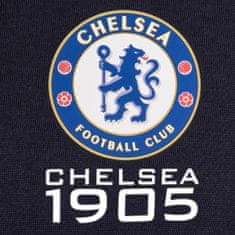 FAN SHOP SLOVAKIA Detská mikina Chelsea FC, tmavo modrá, kapucňa, zips | 10-11r