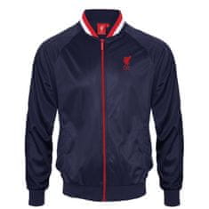 FAN SHOP SLOVAKIA Bunda Liverpool FC, modrá, bomber, zips | S