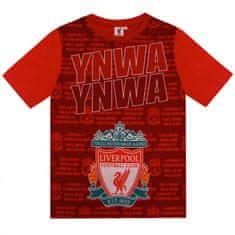 FAN SHOP SLOVAKIA Detské pyžamo Liverpool FC, Salah, krátky rukáv | 12-13r