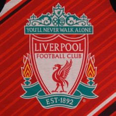 FAN SHOP SLOVAKIA Detské pyžamo Liverpool FC, čierno-červené, dlhý rukáv | 7-8r