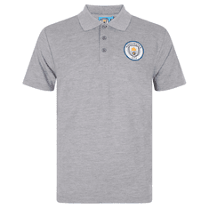 FAN SHOP SLOVAKIA Polo tričko Manchester City FC, šedé | M