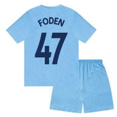 FAN SHOP SLOVAKIA Detské pyžamo Manchester City FC, Foden, krátky rukáv | 10-11r