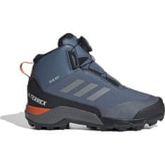 Adidas Obuv treking tmavomodrá 38 2/3 EU Terrex Winter Mid Boa R.rdy K