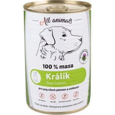 All Animals konz. pre psov králik mletý 400g