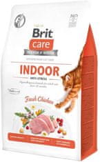 Brit Krmivo Care Cat Grain-Free Indoor Anti-stress 0,4kg