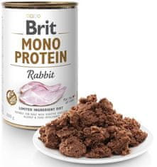 Brit Konzerva Mono Protein králik 400g