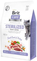 Brit Krmivo Care Cat Grain-Free Sterilized Weight Control 0,4kg