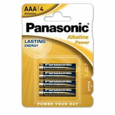 PANASONIC LR03 Alkaline Power (alkalické; AAA; 1,5V; BL4) 4ks - Blister