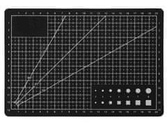Verk 11354_SK Podložka na rezanie a strihanie A5 čierna