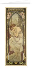 Blahoželanie Alfons Mucha – Night´s Rest