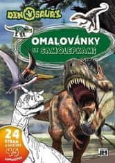 Dinosaury - Omaľovánky A4+