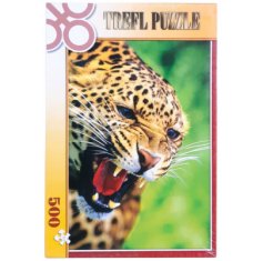 Trefl 500 ks puzzle Leopard