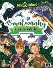 Dinosaury - Omaľovánky s tetovaním