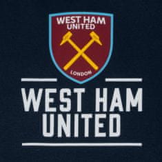 FAN SHOP SLOVAKIA Detská mikina West Ham United FC, tmavo modrá, kapucňa, zips | 10-11r