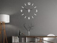 ModernClock 3D nalepovacie hodiny Klaus biele