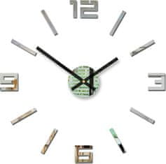 ModernClock 3D nalepovacie hodiny Reden zrkadlové