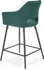 Halmar Barová stolička STOOL H107 zelená