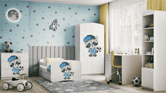 Kocot kids Detský šatník Babydreams 90 cm mýval biely