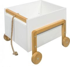 Kocot kids Detský úložný box Victor 60 cm biely