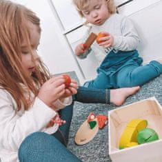 Bigjigs Toys Drevené krájacie ovocie v krabičke FRUIT