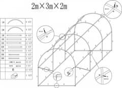 TZB Fóliovník AUREA 2x3m zelený