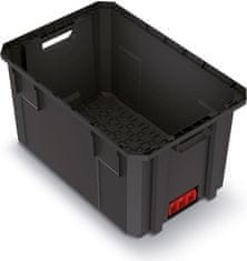 Prosperplast Dílenský box XEBLOCCK PRO 54,4 x 36,2 x 30 cm černo-červený