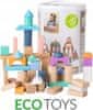 EcoToys Drevené kocky Eco Toys 100 ks