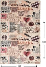 Conceptum Hypnose Koberec Coffee 80x200 cm béžový/ružový