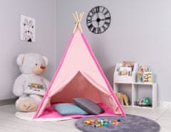 EcoToys Indiánske teepee VIGVAM ružové