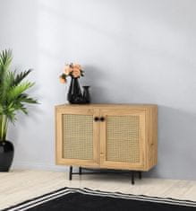 Hanah Home Komoda Tarsus 100 cm dub přírodní