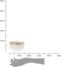 Dekorstyle Keramická miska Kati 11,5 cm biela