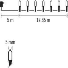 EMOS LED vianočná reťaz Tradit 17,85 m vintage
