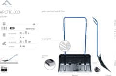 Prosperplast Lopata na sneh ARTIK 127x80 cm matná čierna