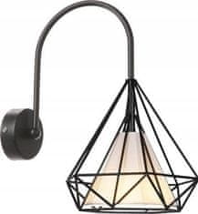 Tutumi Nástenná lampa KINKIET BELLO BLACK