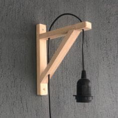 Opviq Nástenná lampa Popu čierna